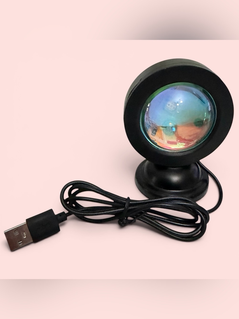 3/$10 Night Light Rainbow Orb USB Lamp